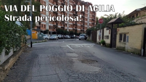 VIA DEL POGGIO DI ACILIA (strada pericolosa!)